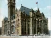 Postcard - Post Office, Detroit, Mich.