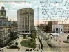Postcard - The Campus Martius, Detroit, Mich.