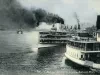 Postcard - The "Tashmoo" off for a cruise, Detroit, Mich.