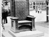 Postcard - Cadillac Chair, Campus Martius, Detroit.