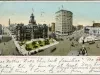 Postcard - City Hall and Campus Martius, Detroit, Mich.