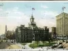 Postcard - City Hall and Majestic Building, Detroit, Mich.