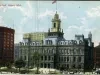 Postcard - City Hall, Detroit, Mich.