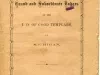 Booklet - Constitution and By-Laws of the Grand and Subordinate Lodges of the International Order of Good Templars of Michigan