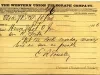Telegram - The Western Union Telegraph Company