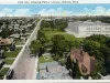 Postcard - Cass Ave. showing Public Library, Detroit, Mich.