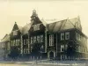 Postcard - Gillies School, Detroit