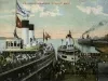 Postcard - Excursion Steamers, Detroit, Mich.