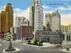 Postcard - The Heart of Detroit