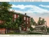Postcard - Historic Walker Taverns, Cambridge Jct., Brooklyn, Mich.
Situated at Gateway to Irish Hills, Cor. U. S. 112 and M 50