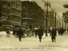 Postcard - Woodward Ave Detroit in Winter