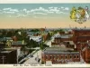 Postcard - Bird's Eye View, Windsor, Ont,, Canada.