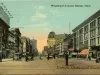 Postcard - Woodward Avenue, Detroit, Mich.