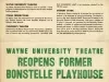 Program, Theater