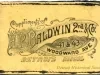 Notebook - H. P. Baldwin 2nd & Co.