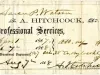 Receipt - A. Hitchcock, Dr.