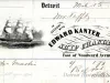 Bill-of-sale - Edward Kanter, Ship Chandler