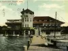 Postcard - Detroit Yacht Club, Detroit, Mich.