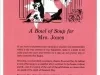 Menu - A Bowl of Soup for Mrs. Jones
