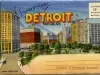 Post Folder - Souvenir Folder of Detroit, Michigan