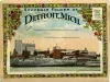 Post Folder - Souvenir Folder of Detroit, Mich.