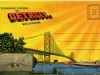 Post Folder - Souvenir Folder of Detroit, Michigan