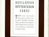 Menu - Sanders Devilsfood Buttercream Cake