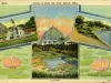 Postcard - Scenes at Belle Isle Park, Detroit, Mich.