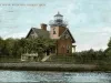 Postcard - Light House, Belle Isle, Detroit, Mich.
