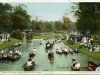 Postcard - Main Canal, Belle Isle Park, Detroit, Mich.