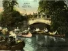 Postcard - Bridge at Belle Isle, Detroit, Mich.