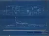 Blueprint - Preliminary Profile & Plan, Twinscrew Diesel Powered Cruiser
