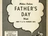 Booklet - Motion Picture Father's Day Week Press Book