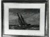 Print, Photographic - Great Lakes Ketch - Photo of Robert Hopkins Painting 'Great Lakes Ketch'