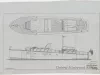 Drawing, Technical - Drawing #1, 55' Cruiser for Harrison Williams, 
Designed by Gar Wood, Algonac, Mich.