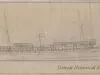 Drawing, Technical - Outboard Profile for S.S. Virginia