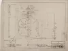 Drawing, Technical - Stern Frame & Rudder for Fire Boat
[Hull No. 75]