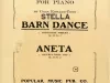 Music, Sheet - Barn Dance
Aneta