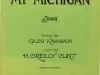 Music, Sheet - My Michigan