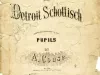 Music, Sheet - The Detroit Schottisch