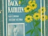 Music, Sheet - Come Back, Kathleen
