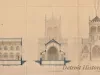 Drawing, Architectural - Sketches No. 2 
for the Church of the Epiphany [Trinity Episcopal Church] 
for Jas. E. Scripps, Esqr.