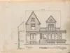 Drawing, Architectural - Front Elevation,
Woodward Ave. Side Elevation