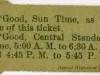 Ticket, Transportation