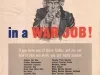 Poster - I need your skill in a War Job!