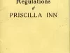 Booklet - House Rules and Regulations of Priscilla Inn
