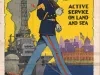 Poster - U.S. Marines - Active Service on Land and Sea