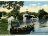 Postcard - Bridge, Belle Isle, Detroit, Mich.