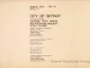 Blueprint - Parking Area DHS-34,
Historic Fort Wayne Restoration Project, Detroit, Michigan