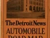 Map - Mileage Map of the Best Roads of Michigan,
Showing State Highways, Road Distances.